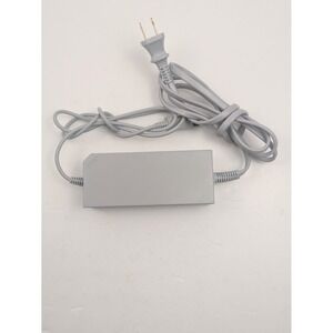 Genuine Nintendo Wii AC Adapter Power Supply Cord Charger RVL-002 (USA) Gray‎